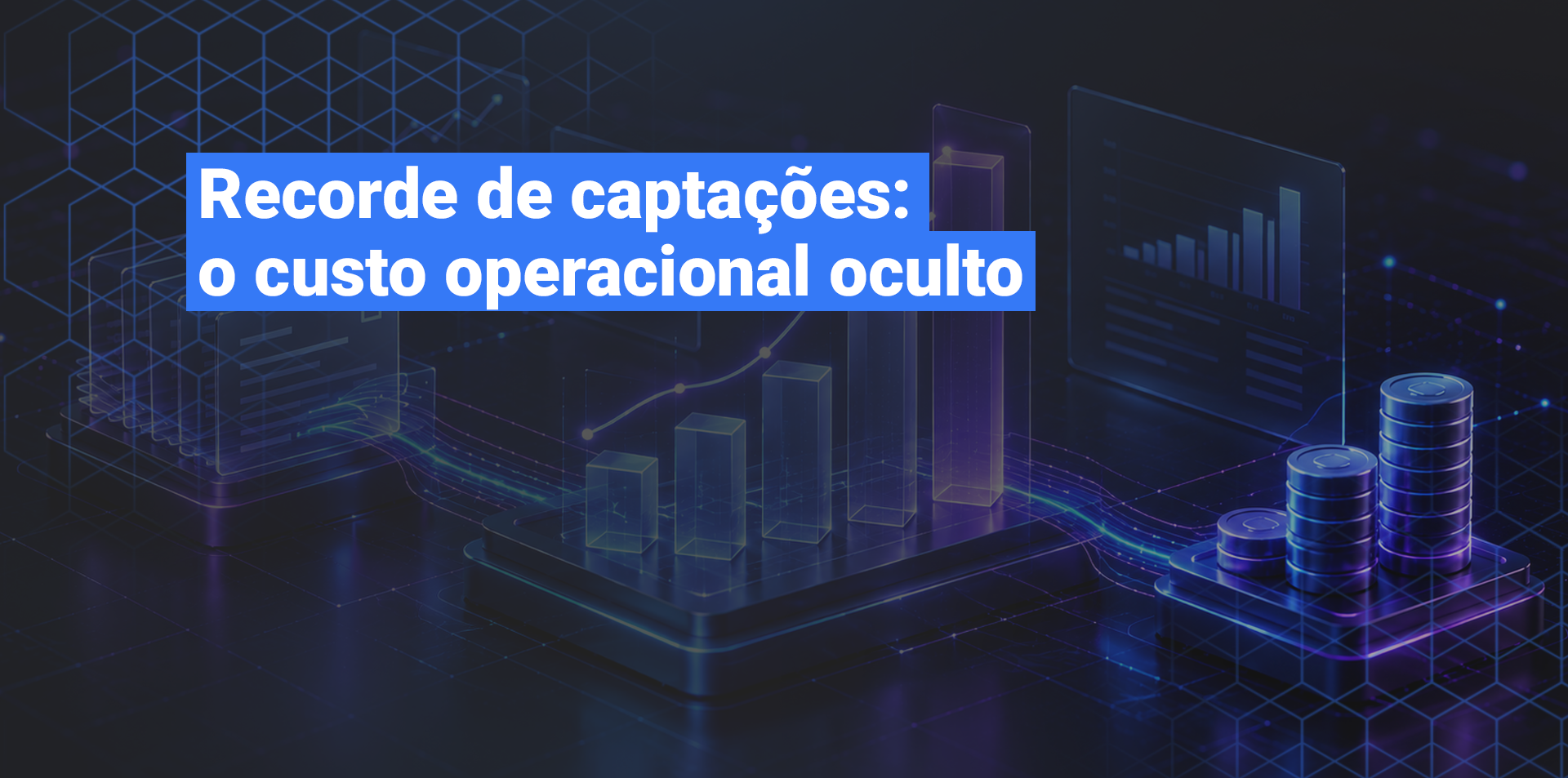 O outro lado do recorde: a retaguarda não processa bilhões, processa operações